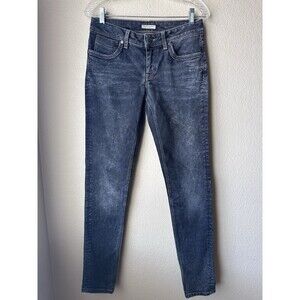 Burberry Brit Kensington Skinny Jeans Gray Washed Denim Women’s Size 28x32